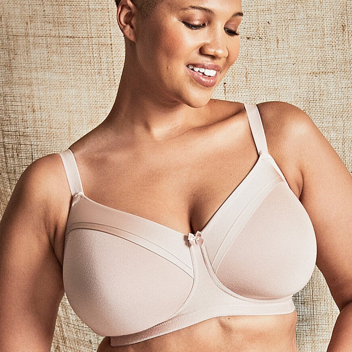 Maisie Smooth Soft T-Shirt Bra in Blush | Royce Lingerie