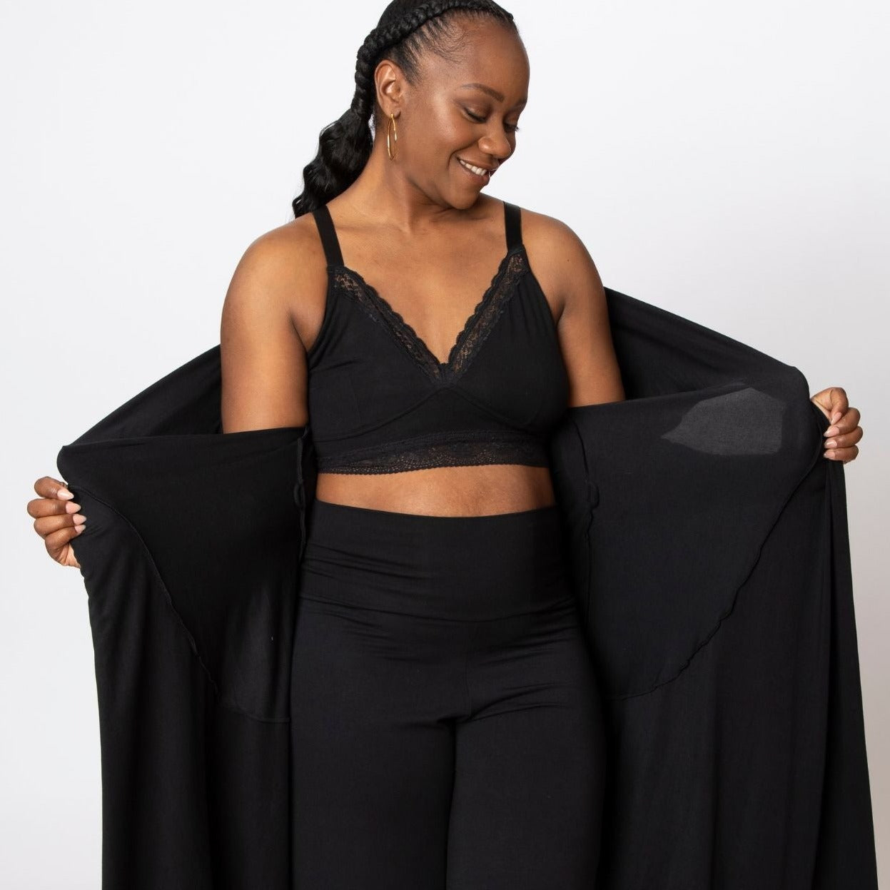 Delilah Soft Cup Bra in Black | Mastectomy Bras by AnaOno