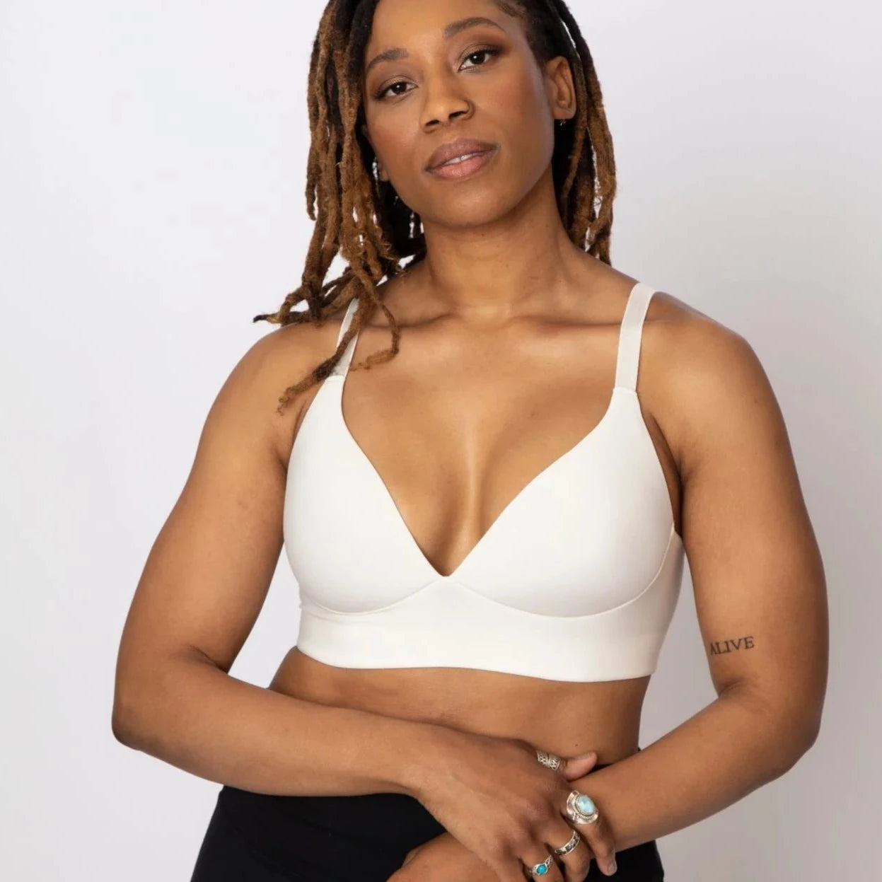 Trish Moulded Cup Bra by AnaOno | Ivory | Underwear for women touched by breast cancer