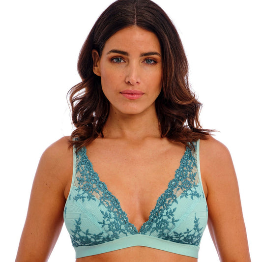 Embrace Lace Soft Cup Bra by Wacoal - Wireless Bra suitable after Reconstruction surgery