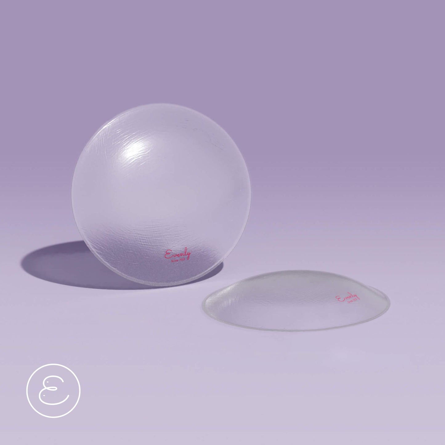 Evenly Bra Balancers™ are specifically designed bra fillers ...also known as breast forms, bra inserts, bra pads and prostheses. Light, and easy to wear in your regular bra on your smaller side, they create a smooth, natural, even appearance for uneven boobs. Available in 7 sizes to suit your shape.