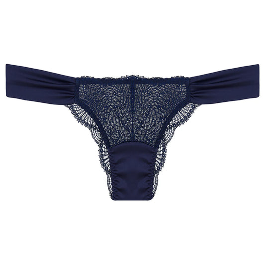 Sassy Pant in Midnight | LoveRose Lingerie …luxurious, wire free lingerie engineered with clever hidden support and made in beautiful mood boosting colours with silks and recycled lace and mesh | The Bra Sisters