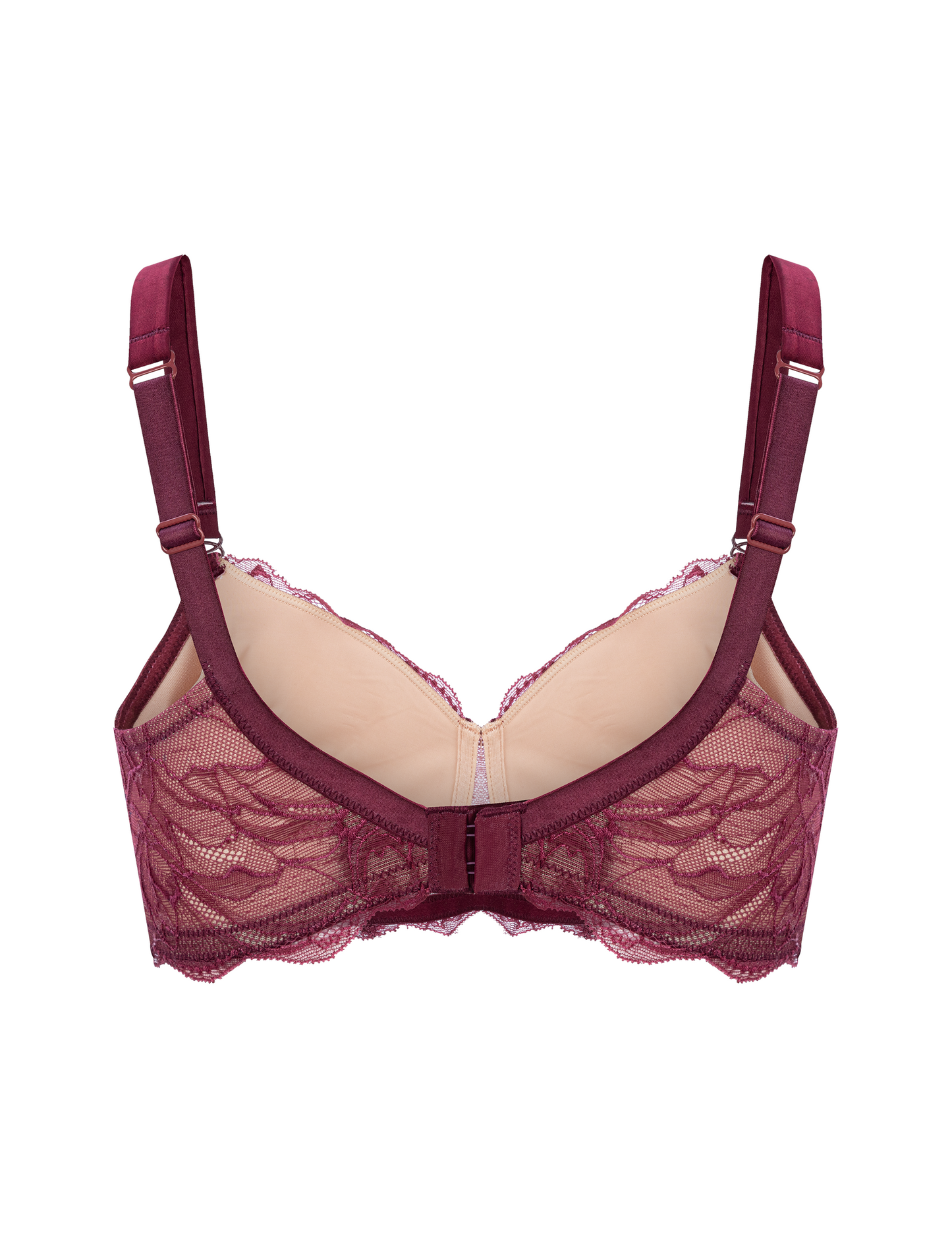 Victress Bra Maroon | Mastectomy Bra by Megami Lingerie