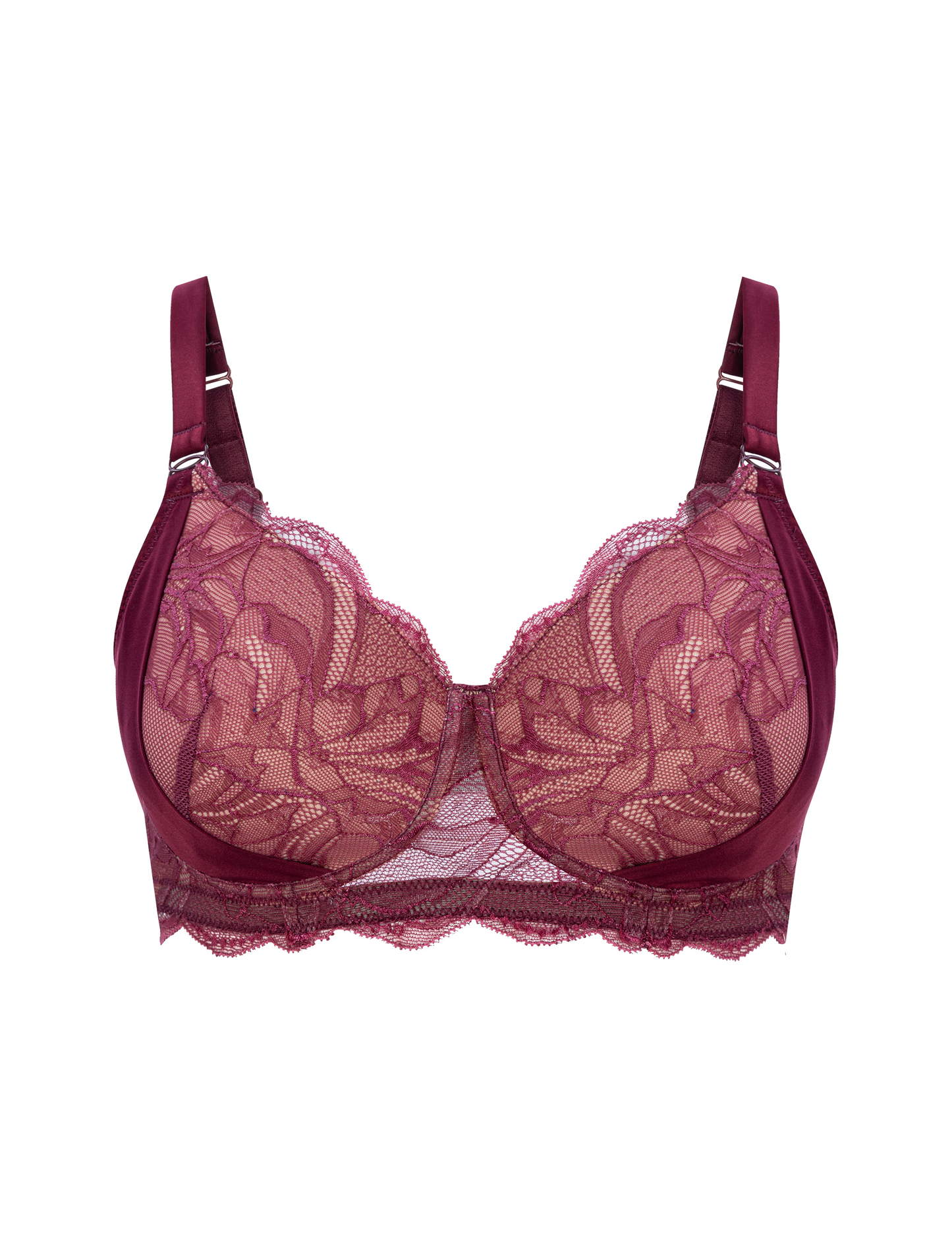 Victress Bra Maroon | Mastectomy Bra by Megami Lingerie
