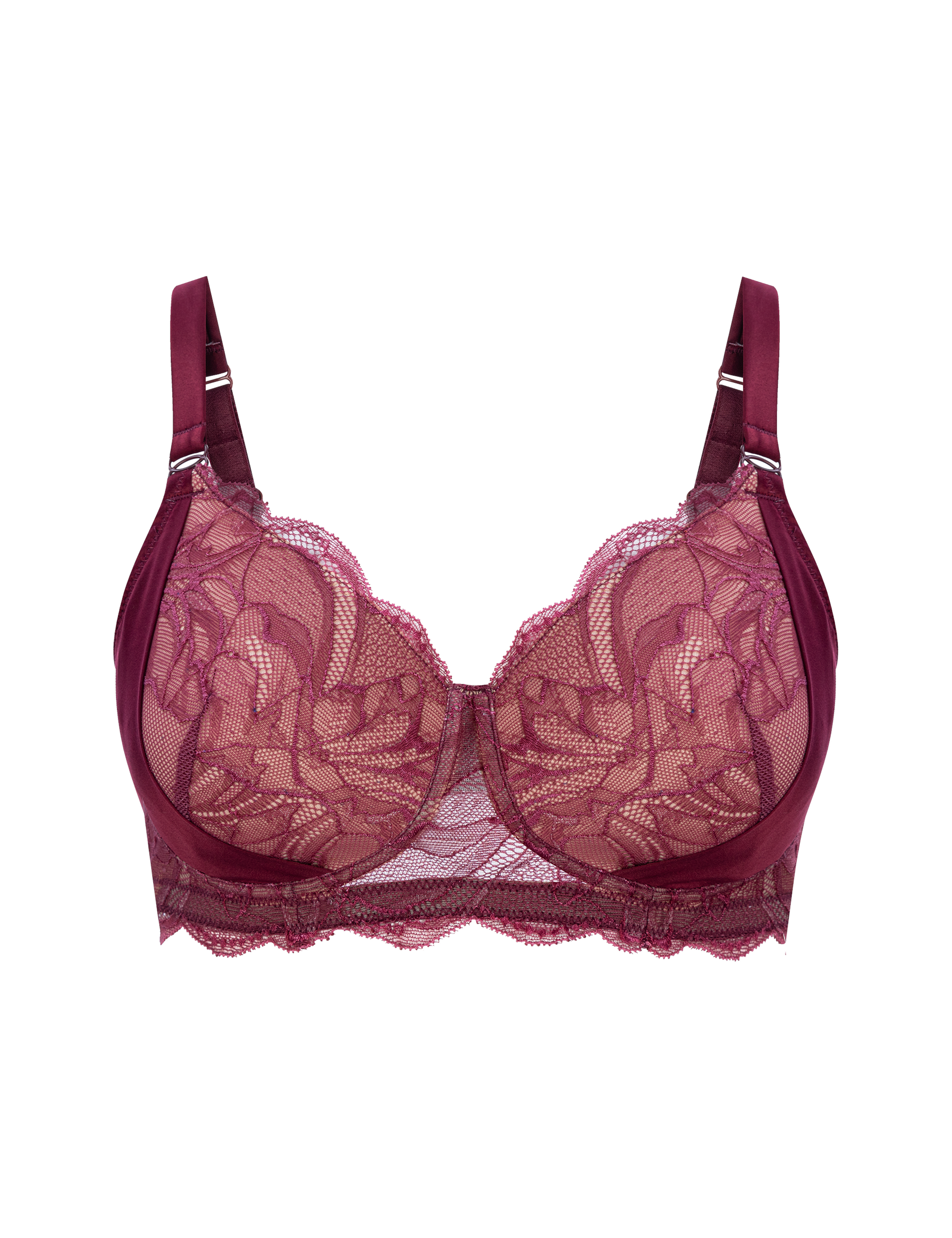 Victress Bra Maroon | Mastectomy Bra by Megami Lingerie