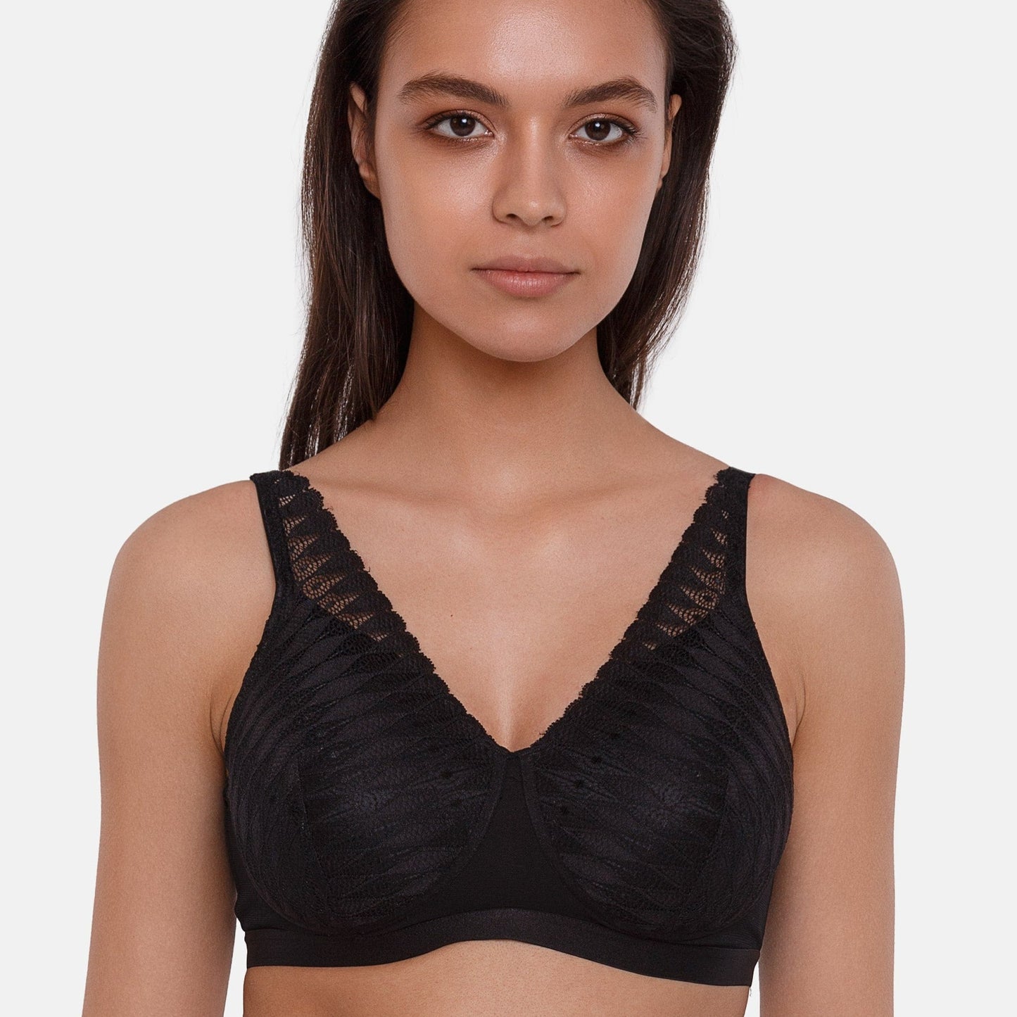 Padded Prosthesis Bralette in Black | Megami Lingerie from The Bra Sisters