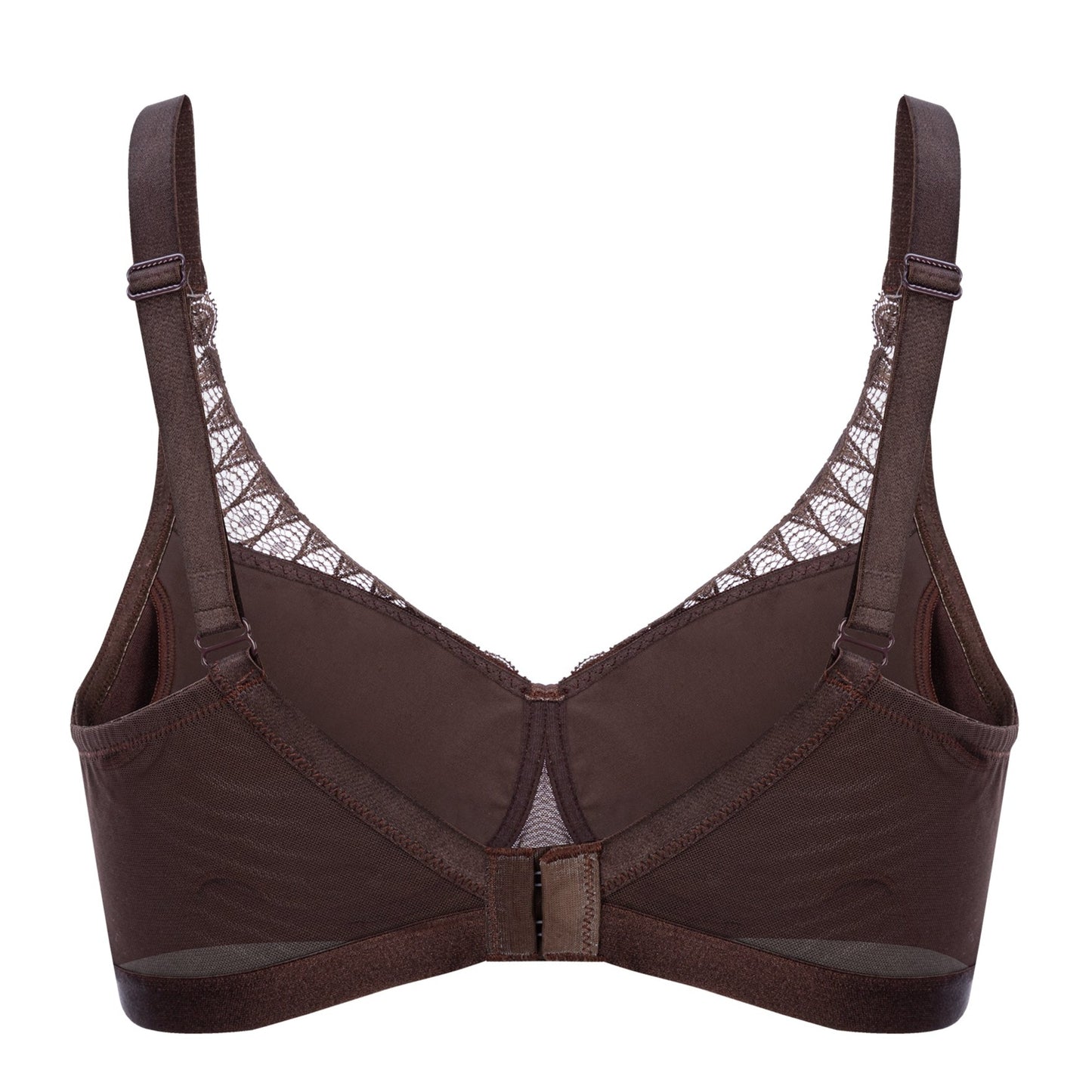 Padded Prosthesis Bralette in Choco  | Product Shot | Megami Lingerie from The Bra Sisters