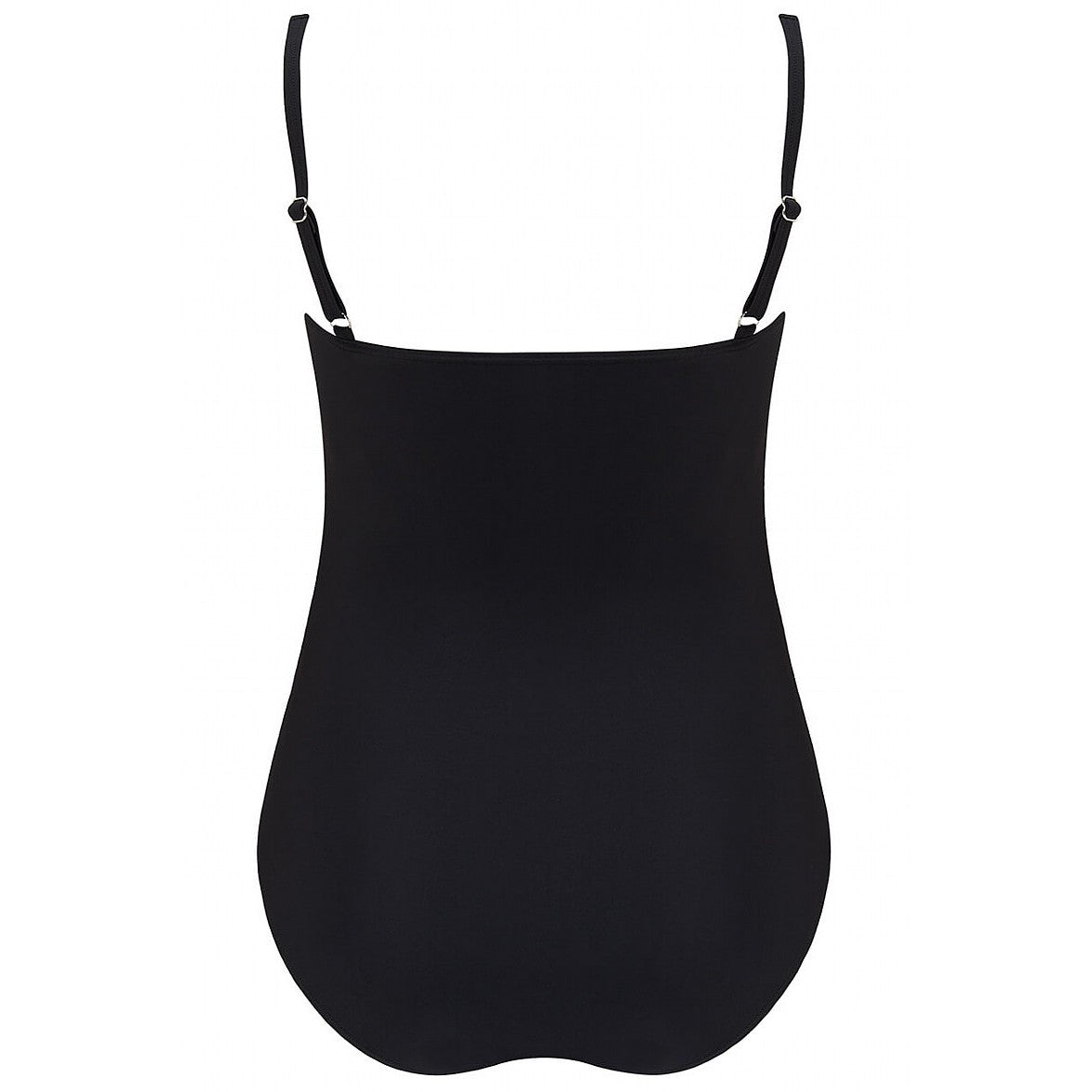 Wittering Ruched Swimsuit in black | Swimwear from Nicola Jane | Pocketed mastectomy swimwear for women touched by breast cancer
