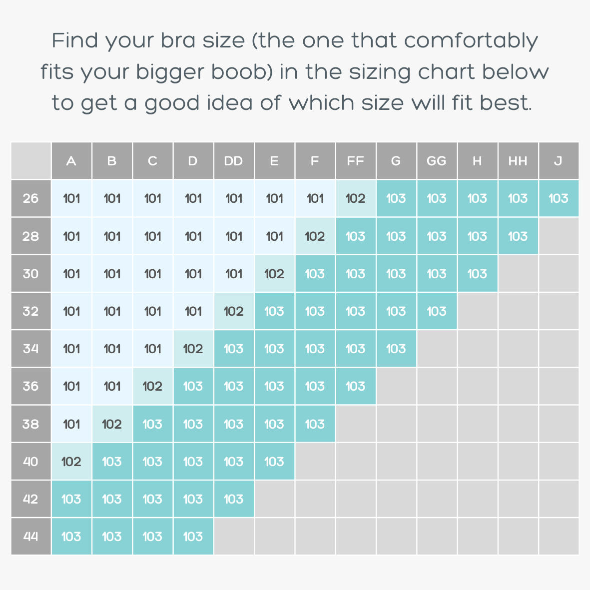Subtle Shaper™ - Difference of up to 1 Cup Size