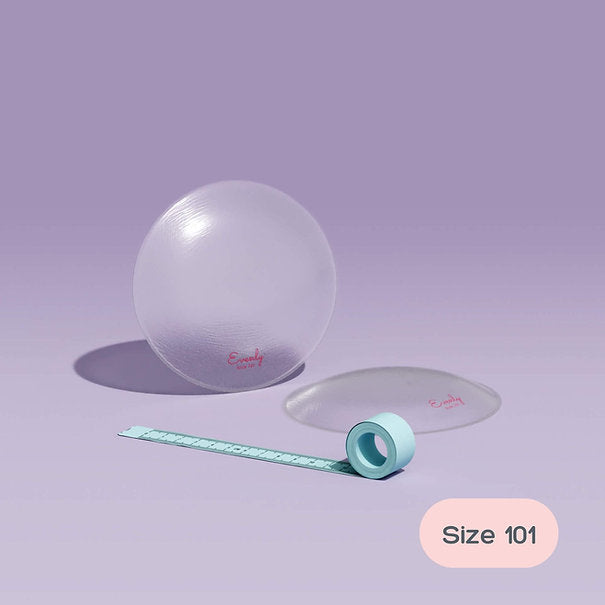 Evenly Bra Balancers™ are specifically designed bra fillers ...also known as breast forms, bra inserts, bra pads and prostheses. Light, and easy to wear in your regular bra on your smaller side, they create a smooth, natural, even appearance for uneven boobs. Available in 7 sizes to suit your shape.