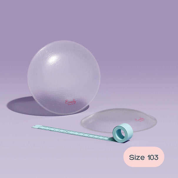 Evenly Bra Balancers™ are specifically designed bra fillers ...also known as breast forms, bra inserts, bra pads and prostheses. Light, and easy to wear in your regular bra on your smaller side, they create a smooth, natural, even appearance for uneven boobs. Available in 7 sizes to suit your shape.