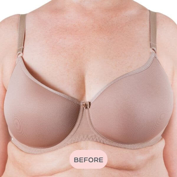 Evenly Bra Balancers™ are specifically designed bra fillers ...also known as breast forms, bra inserts, bra pads and prostheses. Light, and easy to wear in your regular bra on your smaller side, they create a smooth, natural, even appearance for uneven boobs. Available in 7 sizes to suit your shape.