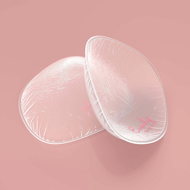 Evenly Bra Balancers™ are specifically designed bra fillers ...also known as breast forms, bra inserts, bra pads and prostheses. Light, and easy to wear in your regular bra on your smaller side, they create a smooth, natural, even appearance for uneven boobs. Available in 7 sizes to suit your shape.