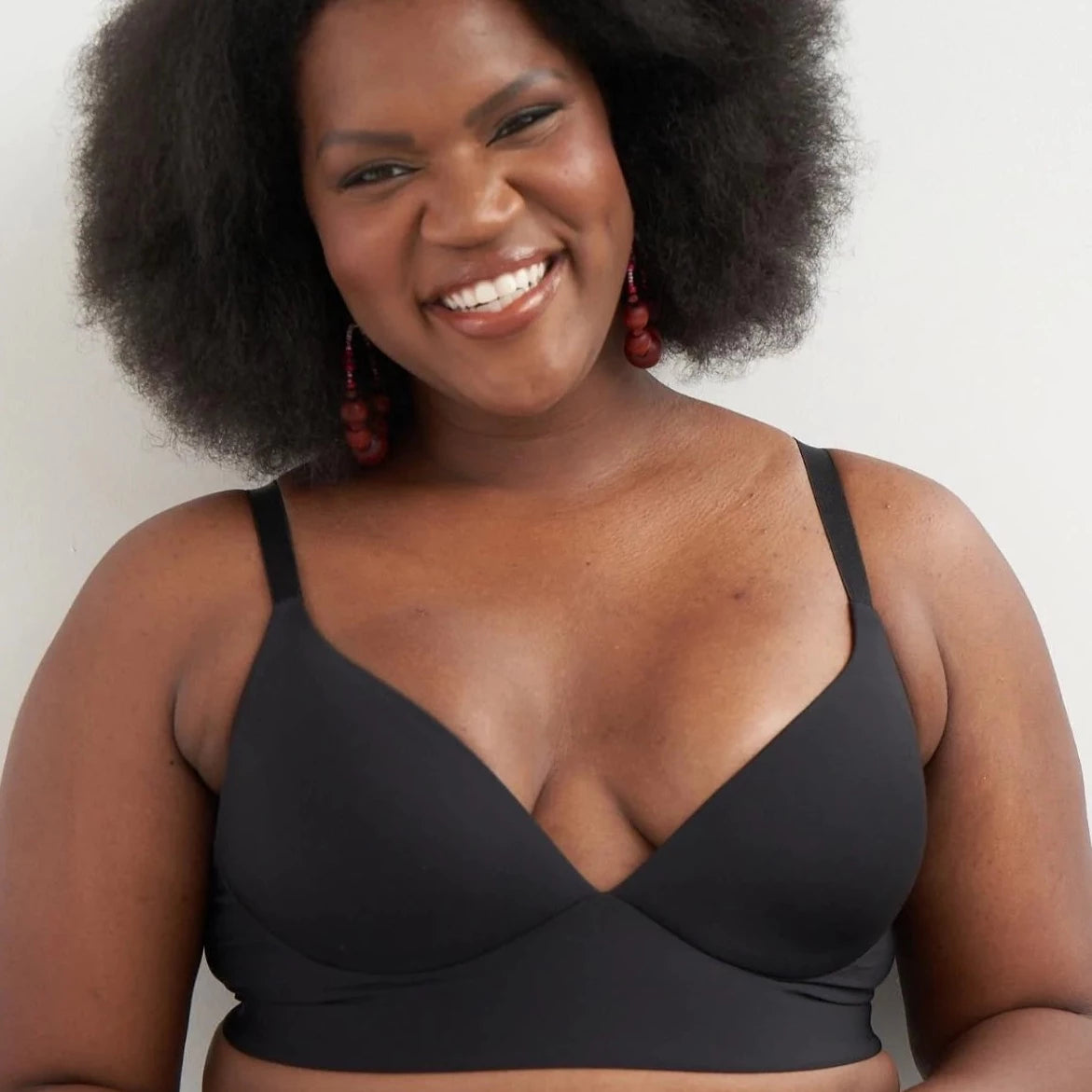 Trish Moulded Cup Bra by AnaOno | Black | Underwear for women touched by breast cancer