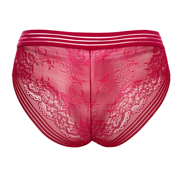 Bloom Briefs in Berry | Knickers - Little Luxuries | Megami Lingerie