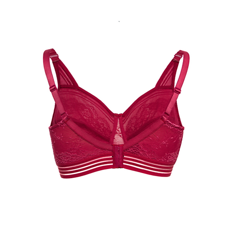 Bloom Mastectomy Soft Cup Bra in Berry | Megami Lingerie