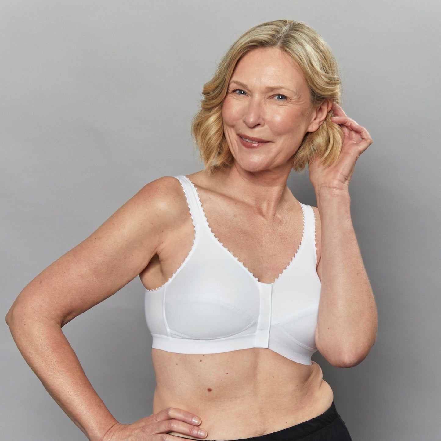 Comfi-Bra in Black | Mastectomy Bras by Royce Lingerie