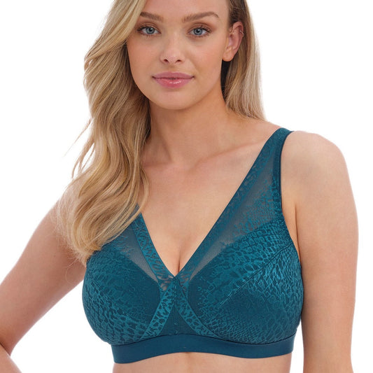 Envisage Non Wired Bralette in Deep Ocean | Fantasie Lingerie