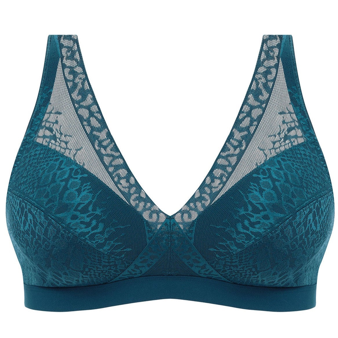 Envisage Non Wired Bralette in Deep Ocean | Fantasie Lingerie
