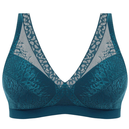 Envisage Non Wired Bralette in Deep Ocean | Fantasie Lingerie