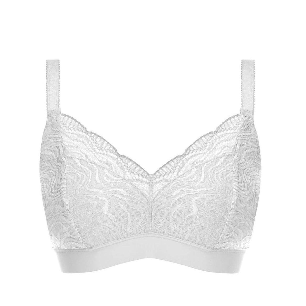 Impression Bralette in White | Non Wired | Fantasie Lingerie