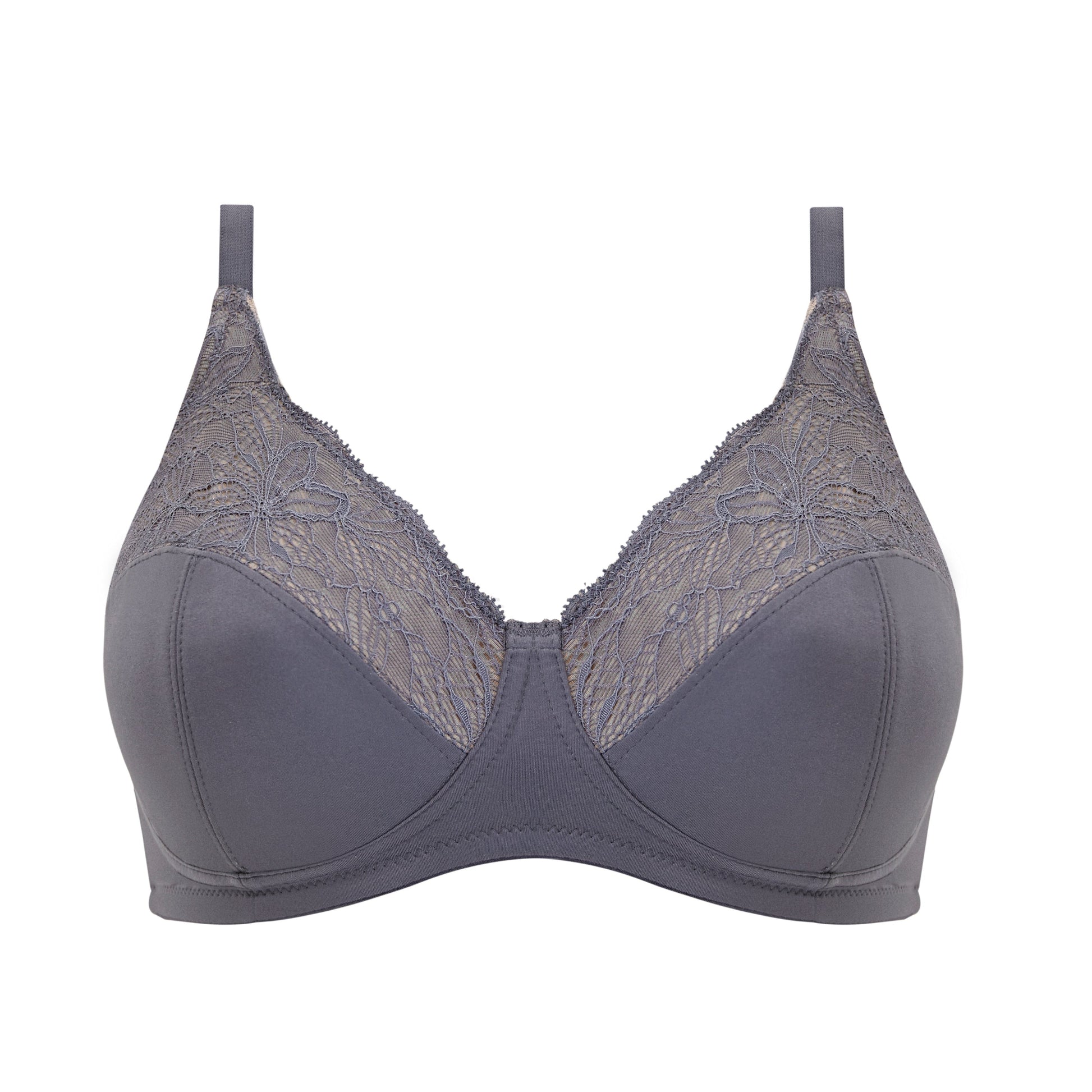 Joely Bra | Grey | Royce Lingerie for women post breast surgery
