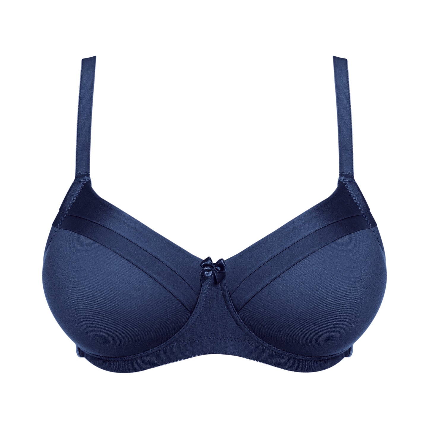 Maisie Smooth Soft T-Shirt Bra in Navy Blue | Royce Lingerie