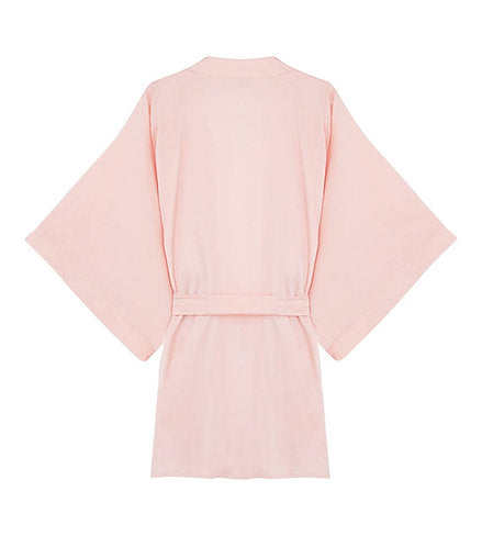 Satin Assassin Robe in Lotus Pink | Little Luxuries by LoveRose Lingerie