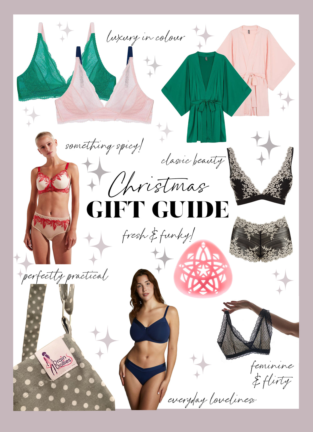 Our Christmas Gift Guide is here! x the Bra Sisters