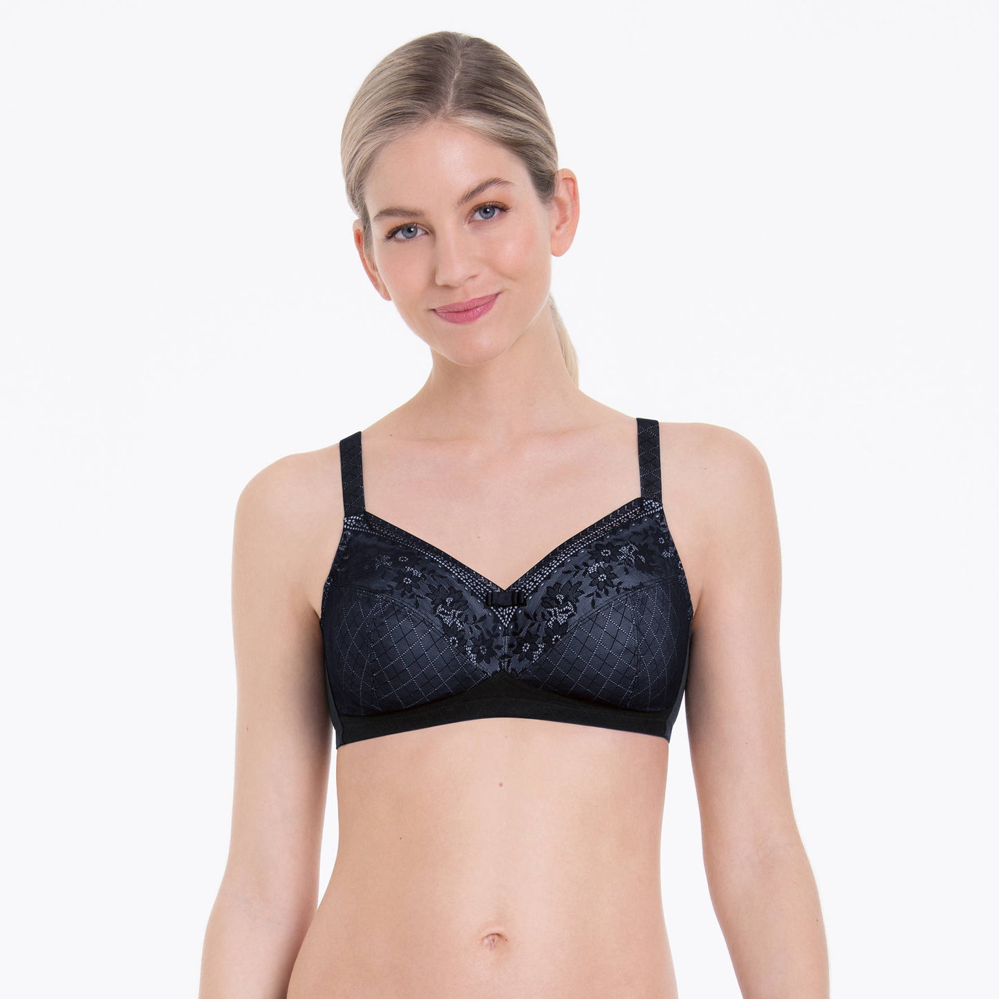 Fairy-like beauty: in the new Rosemary specialist bra, floral and graphic lace combine to create a confident, new romantic look | The Bra Sisters offer post mastectomy bra fitting and a fashionable and contemporary curated collection of specialist lingerie and swimwear. Whatever your age, style, taste and needs, we’ll help you feel confident, beautiful and positive after breast cancer.