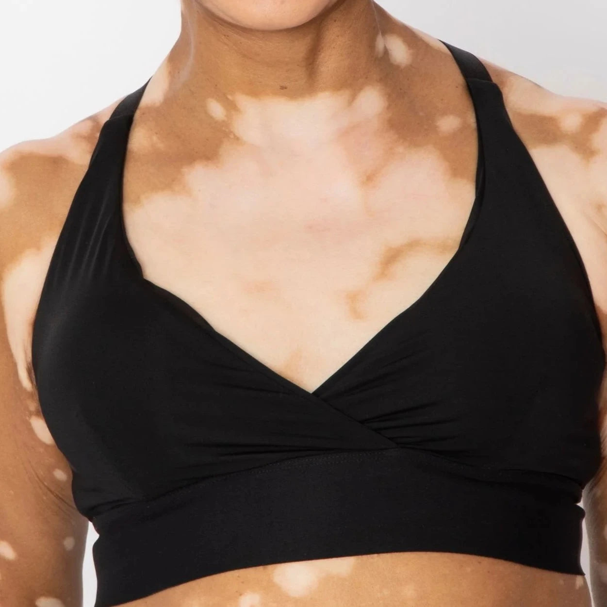 Paige Wrap Front Sports Bra  | AnaOno at Bra Sisters | A light-medium support bra that is great for easing back into your exercise routine. Suitable after breast surgery. 