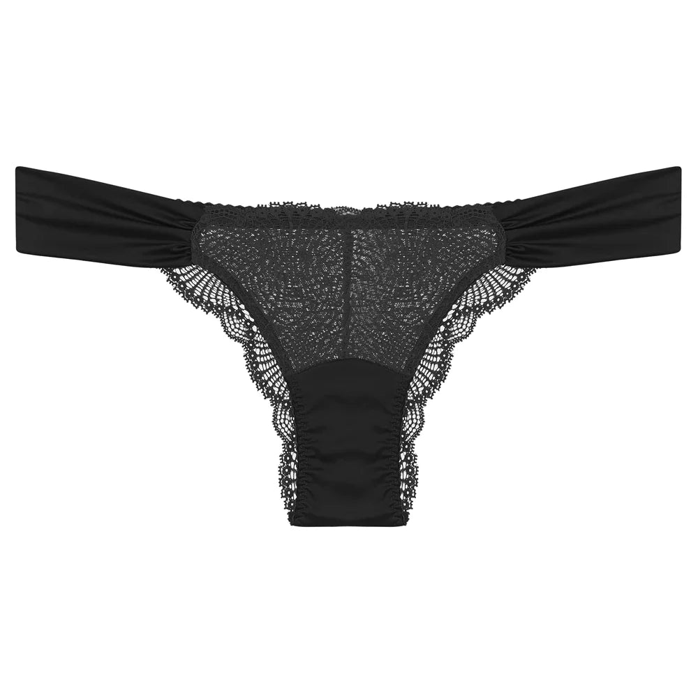 Sassy Pant in Onyx | LoveRose Lingerie …luxurious, wire free lingerie engineered with clever hidden support and made in beautiful mood boosting colours with silks and recycled lace and mesh | The Bra Sisters