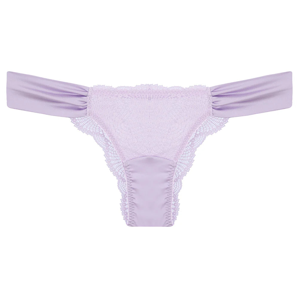 Sassy Pant in Iris | LoveRose Lingerie …luxurious, wire free lingerie engineered with clever hidden support and made in beautiful mood boosting colours with silks and recycled lace and mesh | The Bra Sisters