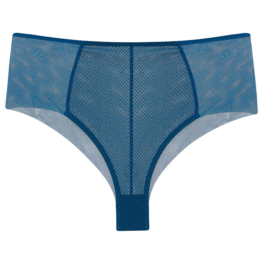 Eris Bold Pant in Petrol - Knickers | Little Luxuries - LoveRose Lingerie