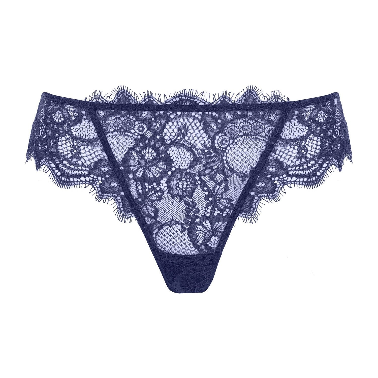 Chantilly Lace Brazilian in Blue
Megami x The Bra Sisters