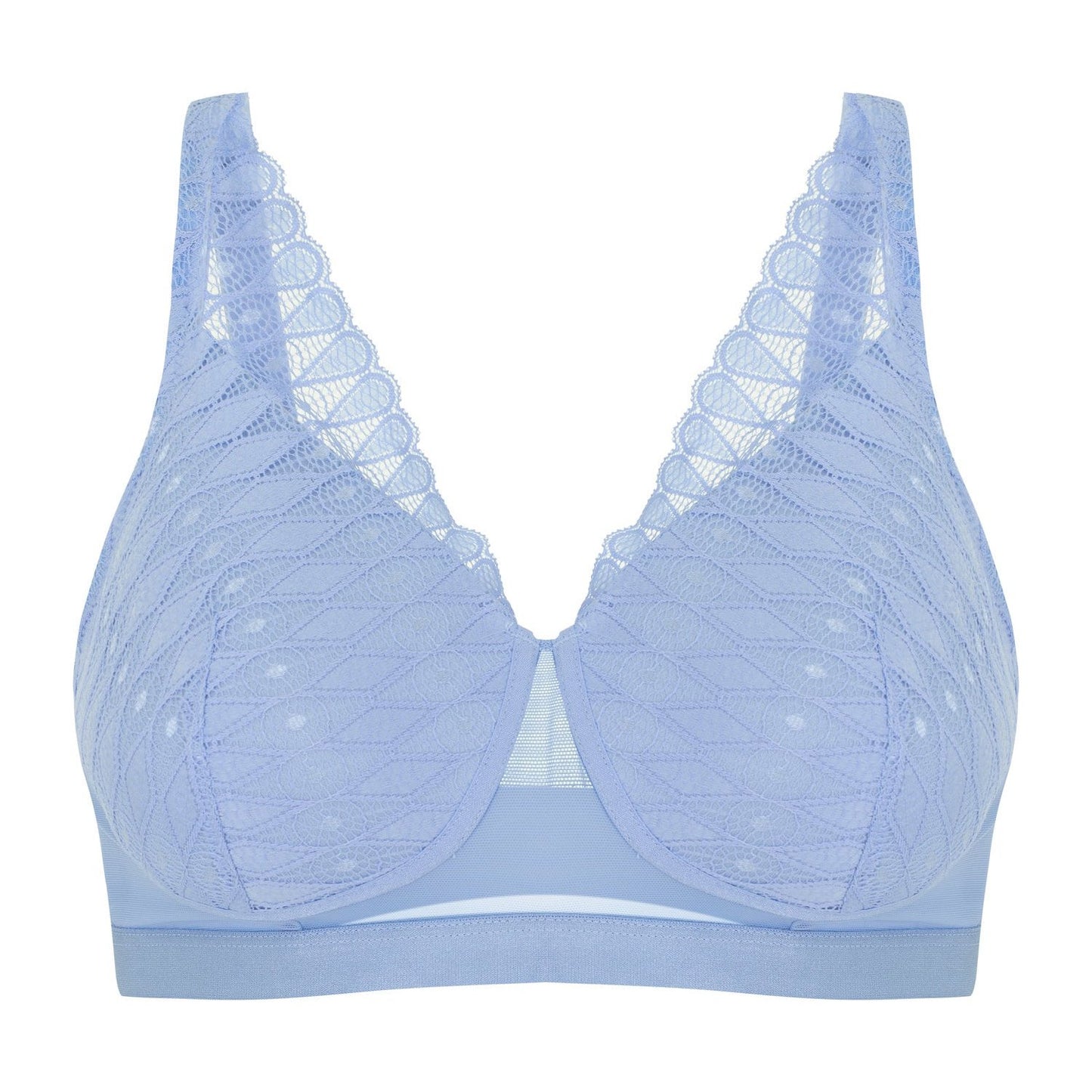 Padded Prosthesis Bralette in Retro Blue | Megami Lingerie from The Bra Sisters