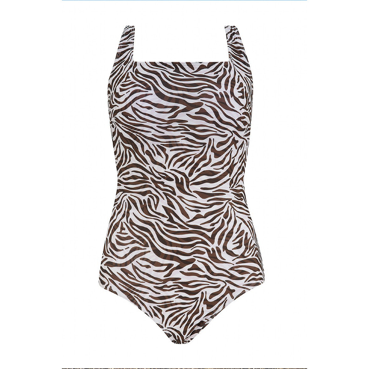 Tanzania Swimsuit in a bold zebra print | Swimwear from Nicola Jane | Pocketed mastectomy swimwear for women touched by breast cancer