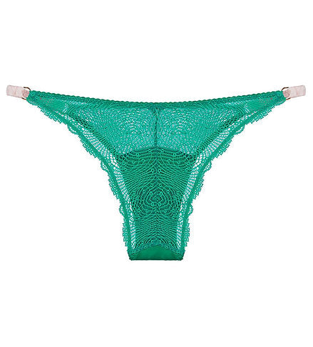 Beautiful Pant in Luxe Green | LoveRose Lingerie …luxurious, wire free lingerie engineered with clever hidden support and made in beautiful mood boosting colours with silks and recycled lace and mesh | The Bra Sisters