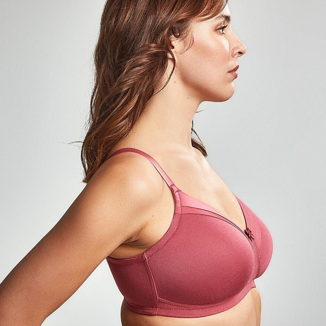 Maisie Smooth Soft T-Shirt Bra in Rouge Pink | Royce Lingerie