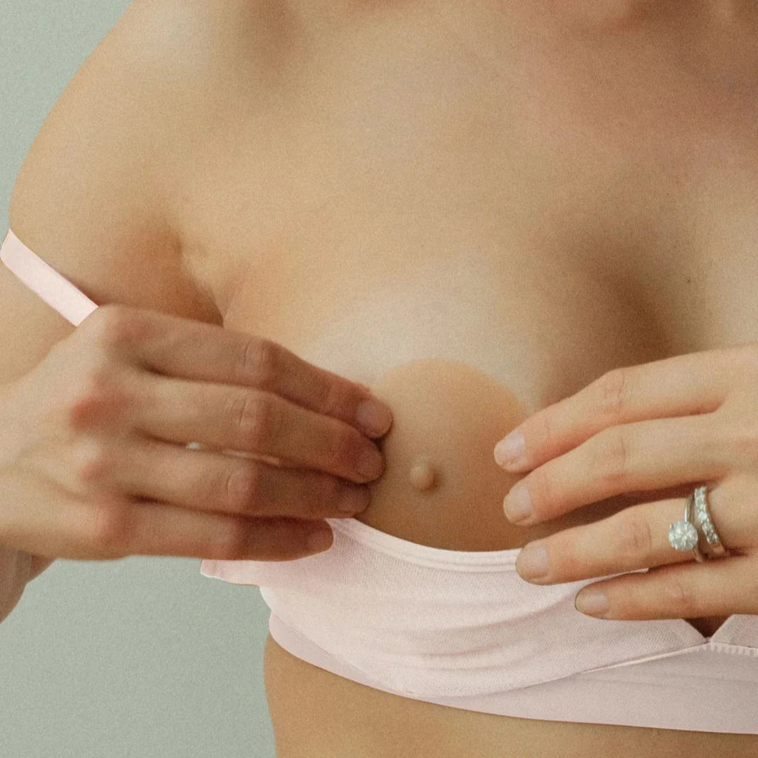 Perkie Nips x Ana Ono | Nipple Covers available in Almond, Cashew & Chestnut | Post surgery solutions from The Bra Sisters