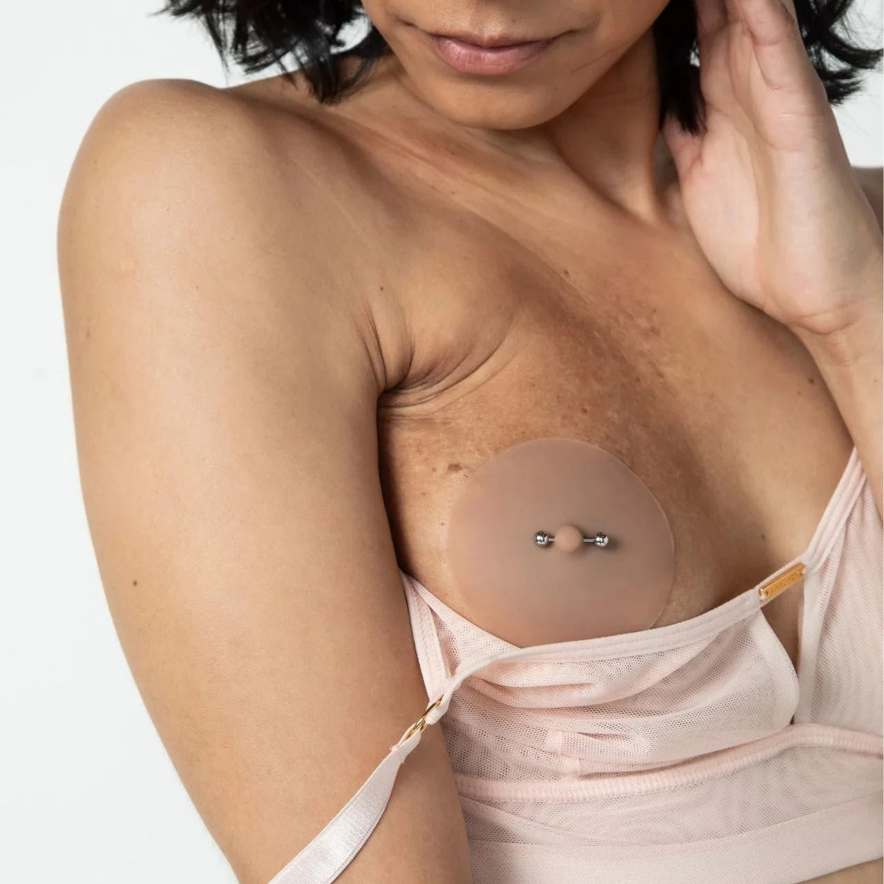 Perkie Pierced Nips x Ana Ono | Nipple Covers available in Almond, Cashew & Chestnut | Post surgery solutions from The Bra Sisters