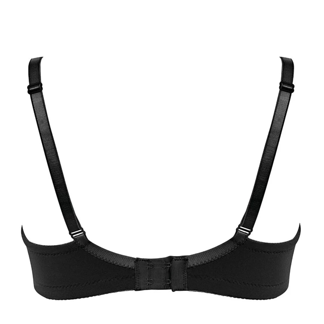 Maisie Smooth Soft T-Shirt Bra in Black | Royce Lingerie 