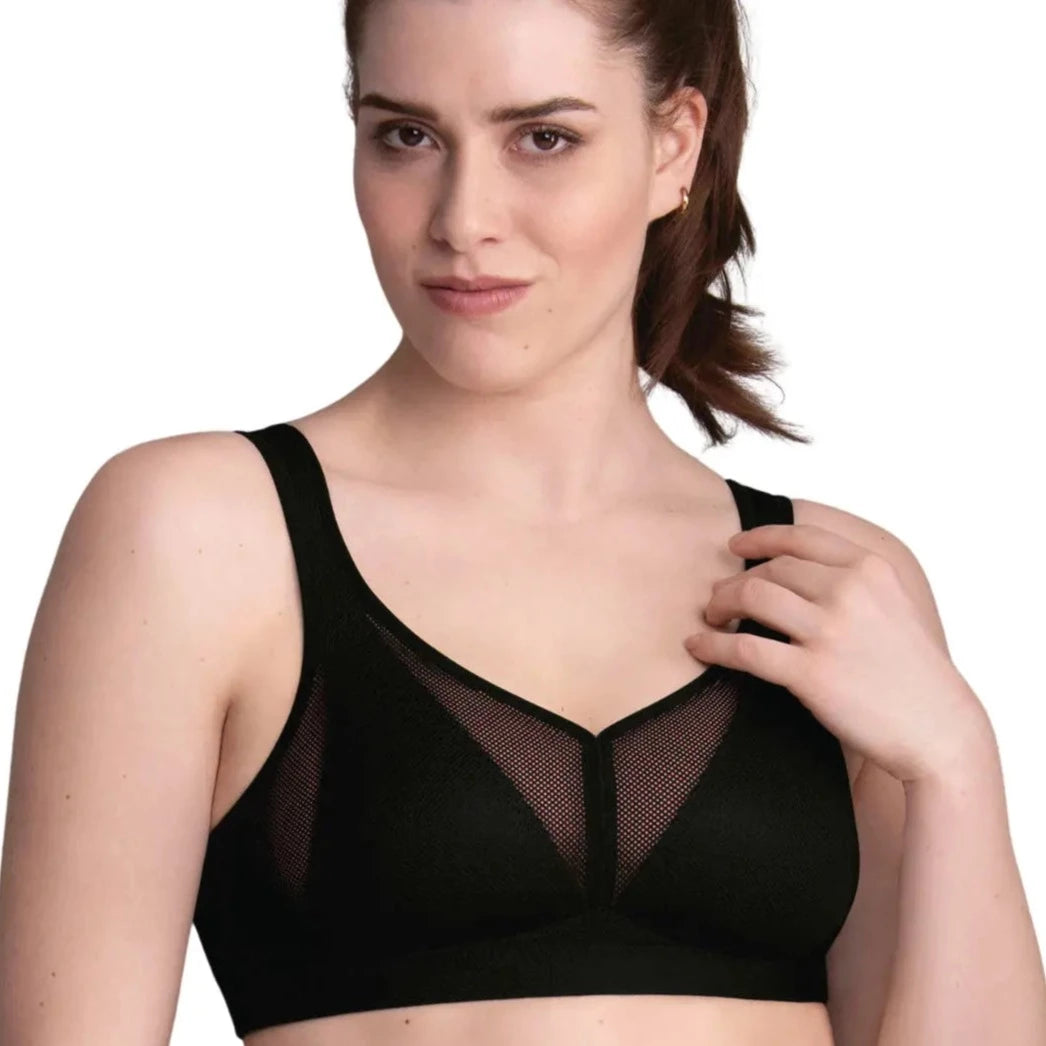 Air Control Firm Sports Bra by Anita | Pocketed sports bra to accomodate a prosthesis, suitable all surgery types.
