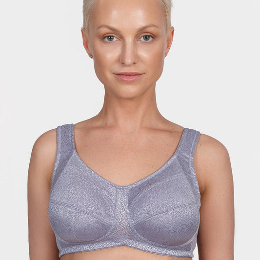 Samba Bra in Pearl | Mastectomy Lingerie by Megami