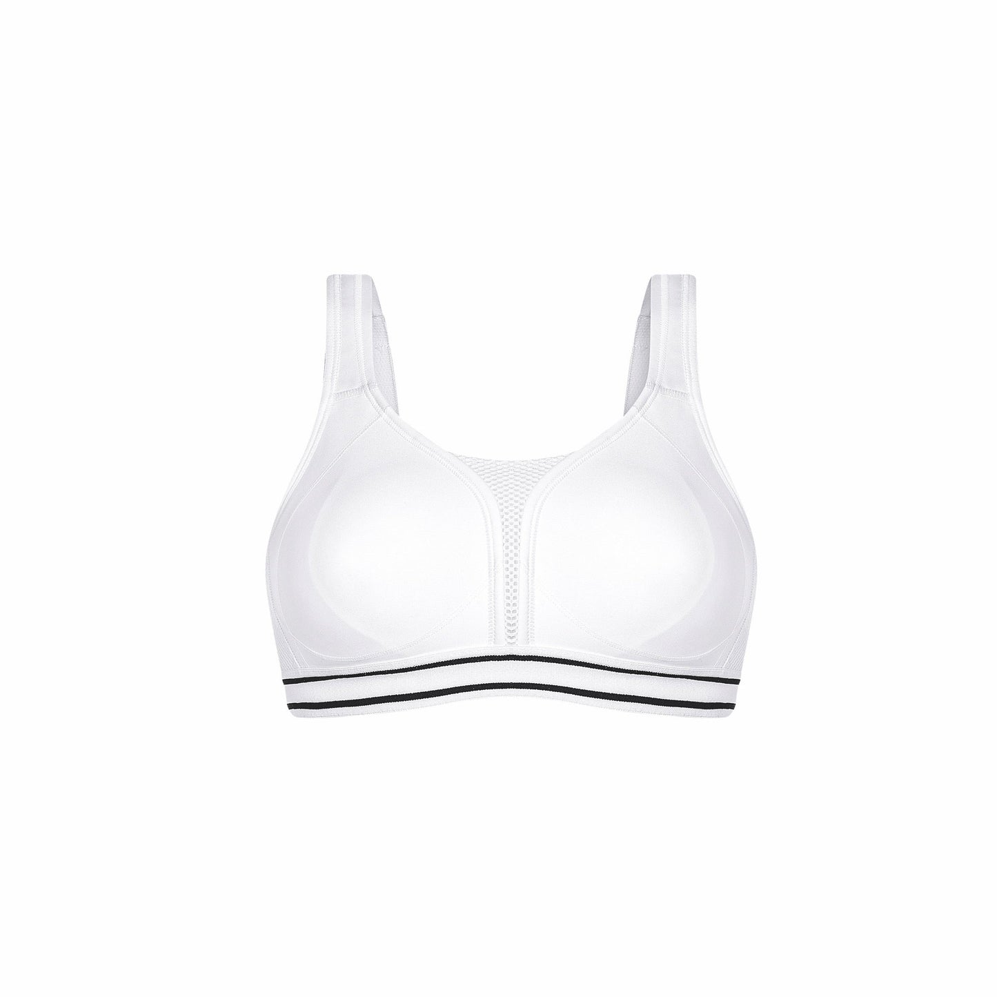 Amoena | Performance Sports Bra | Medium Support, Pocketed. Available in Black & White.