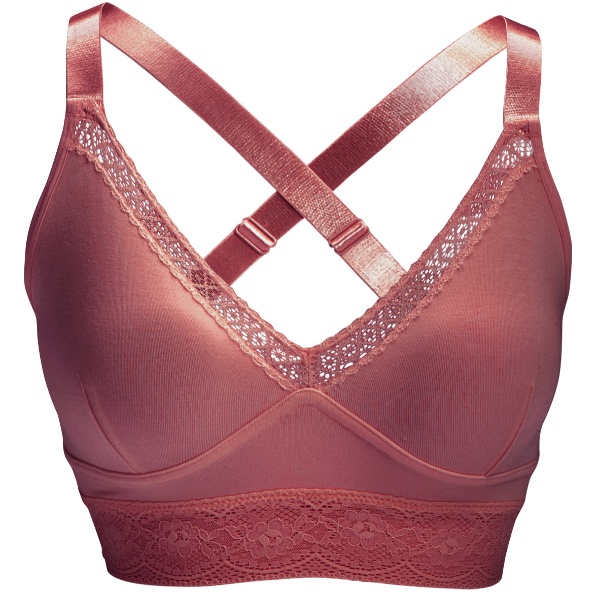 Delilah Soft Cup Bra in Berry| Mastectomy Bras by AnaOno