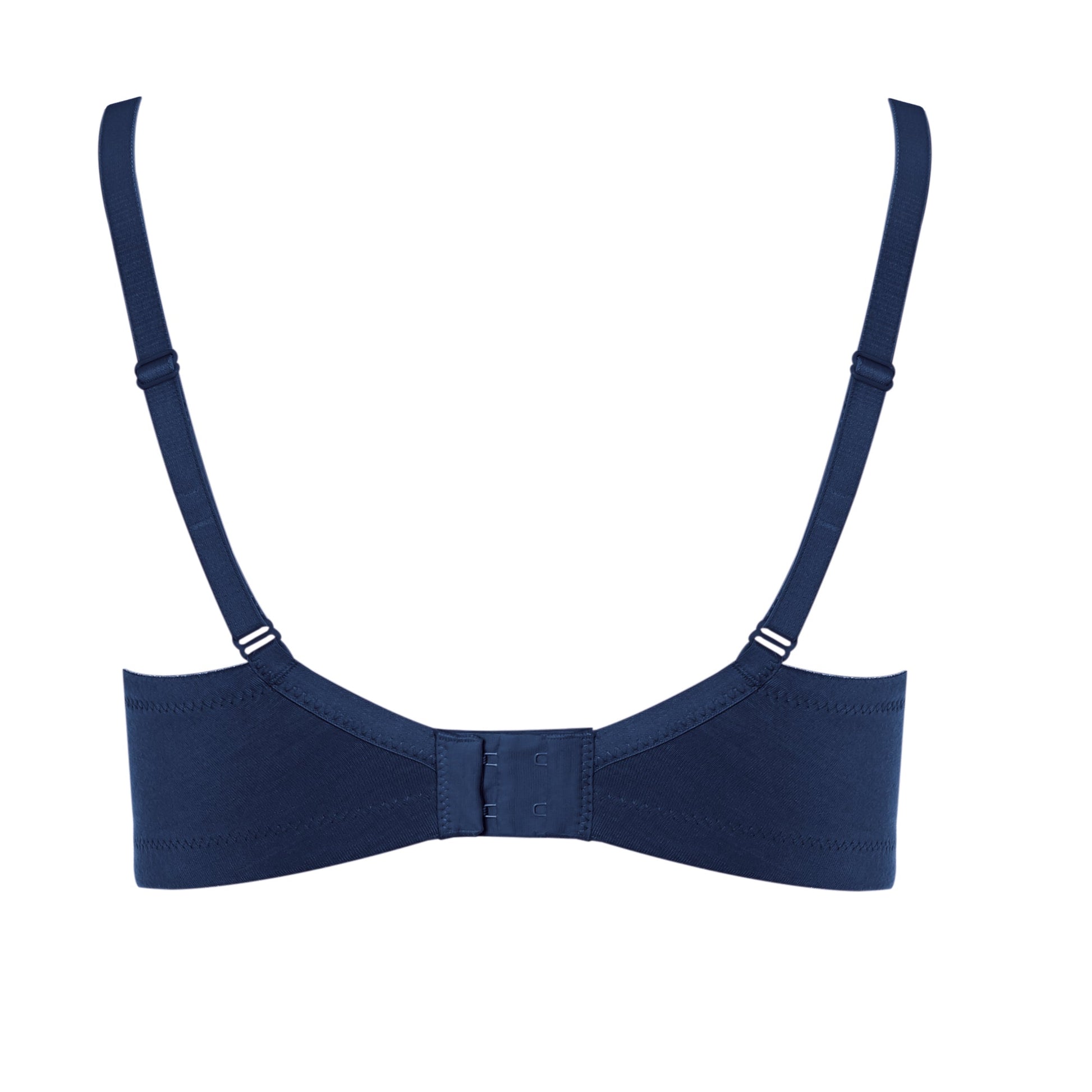 Maisie Smooth Soft T-Shirt Bra in Navy Blue | Royce Lingerie 