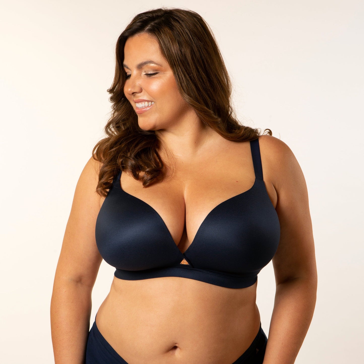The Freedom Bra in Navy | Wirefree, comfortable and supportive every day bra | Wear My Freedom