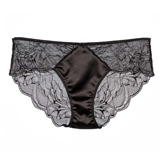 Victress Briefs | Lace Black - Knickers | Little Luxuries from Megami